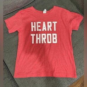 Bella Canvas Kids Tee - Red with White Print